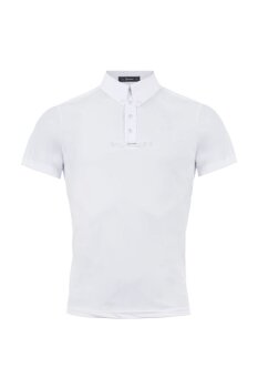 Cavallo Herren Turniershirt CAVALCOMP.POLO white