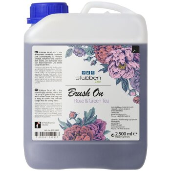 Stübben Brush on Mähnen Schweif Striegel Rose & Green Tea zum Nachfüllen, 2,5 L