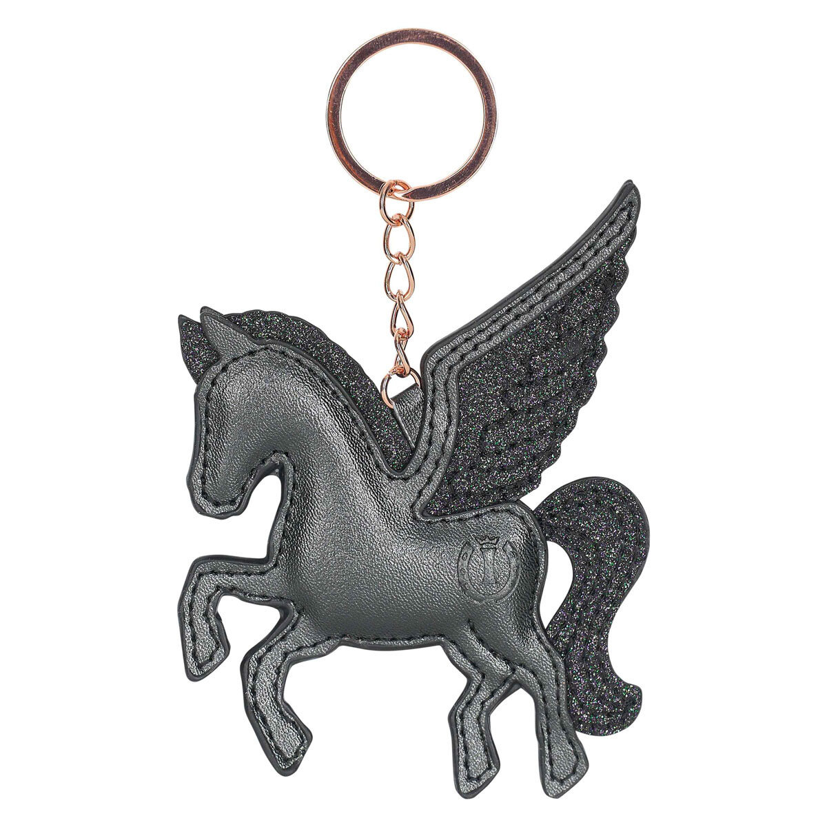 Imperial Riding Schlüsselanhänger IRH KEY TO MY HORSE black metallic