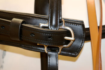 Manski Zweispänner Geschirr DIPLOMAT black/black