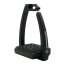 Sprenger AERO Steigbügel mit Spikes Alu, schwarz, 12cm