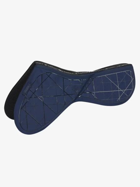 Le Mieux Sattelpad Matrix Support Euro Jump Half Pad, L, navy, VS