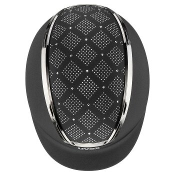 uvex Reithelm exxeed jewel, black