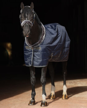 Bucas Stalldecke Show-Line 150, navy/grey