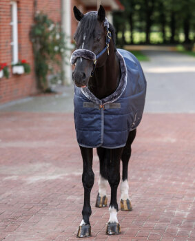 Bucas Stalldecke Show-Line 150, navy/grey