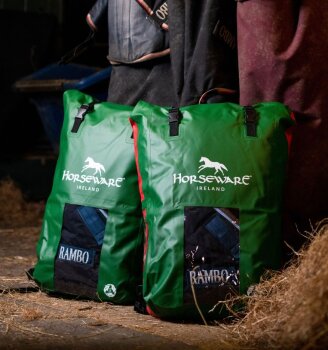 Horseware Weidedecke RAMBO Original Turnout Lite 0g, LA, burgundy/burgundy/teal/navy