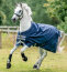 Horseware Weidedecke AMIGO BRAVO 12 Original 100g, navy/titanium grey/silver