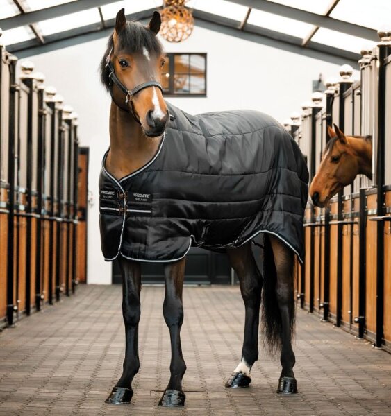 Horseware Stalldecke EASY-LAYER Stable 100g, black/black/silver