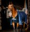 Horseware Abschwitzdecke DRY LINER 50g, navy/silver