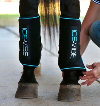 Horseware Gamaschen ICE-VIBE, black/aqua