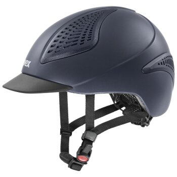 uvex Reithelm exxential III, blue mat M-L (57-59)