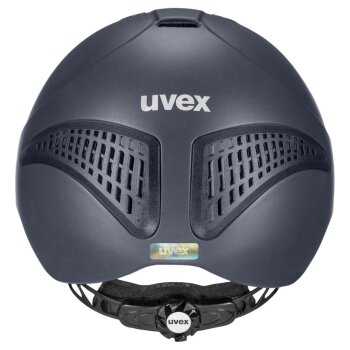 uvex Reithelm exxential III, blue mat M-L (57-59)