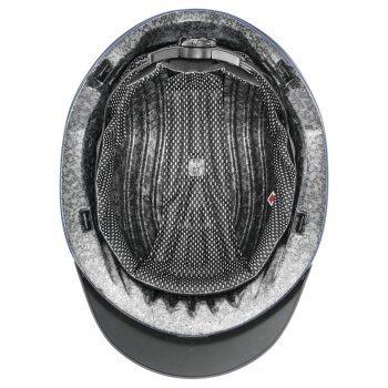 uvex Reithelm exxential III, blue mat M-L (57-59)