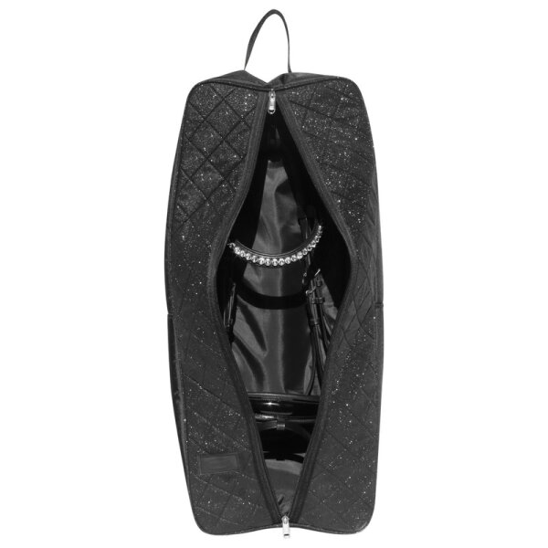 Euroriding Trensentasche EXKLUSIV, black glitter
