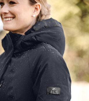 E.L.T Damen Winter-Performance-Reitmantel OPAL tiefblau