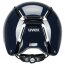uvex Reithelm exxeed shiny chrome, navy