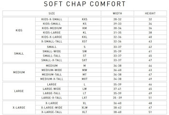 Suedwind Soft Chaps COMFORT black