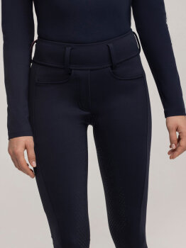 Tommy Hilfiger Damen Reitleggings VERMONT Vollbesatz desert sky