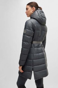 Boss Equestrian Damen Puffermantel VESPA grey