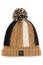 Boss Equestrian Beanie BOBBLE SIGNATURE COLOUR BLOCK camel