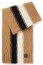 Boss Equestrian Schal SIGNATURE COLOUR BLOCK camel
