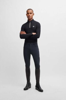 Boss Equestrian Herren Reithose JAMES KNIEBESATZ grey