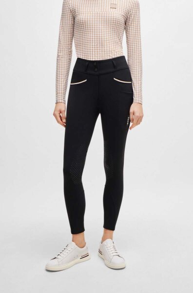 Boss Equestrian Damen Reithose HANNAH HIGH WAIST KNIEBESATZ black