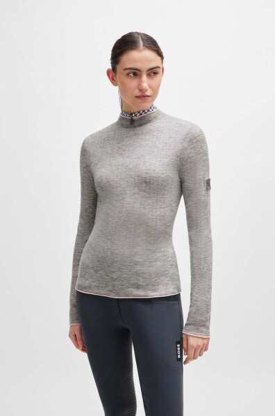 Boss Equestrian Damen Rollkragenpullover MAY SOFT grey XS