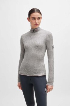 Boss Equestrian Damen Rollkragenpullover MAY SOFT grey XS