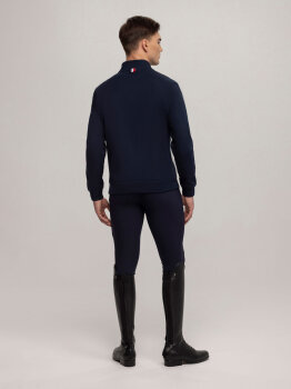 Tommy Hilfiger Herren ¼ Zip Sweatshirt DALLAS desert sky