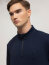 Tommy Hilfiger Herren ¼ Zip Sweatshirt DALLAS desert sky