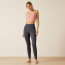 Ariat Damen Winter Reitleggings VENTURE HalfGrip ombre blue