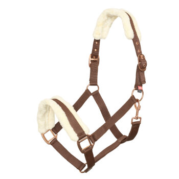 Imperial Riding Halfter IRH CLASSIC FUR walnut