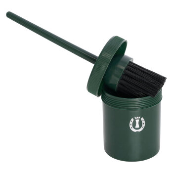Imperial Riding Hufpinsel mit Dose IRH forest green