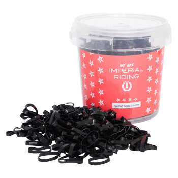 Imperial Riding Einflechtgummis IRH Profi-Box 150g black