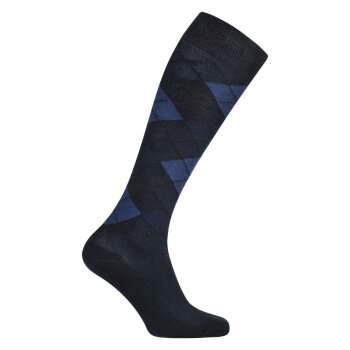 HV Polo Socken ARGYLE dark navy