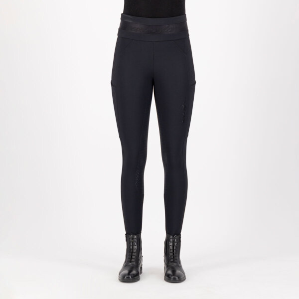 euro-star Damen Reitleggings ES IMPRESS Full-Grip black