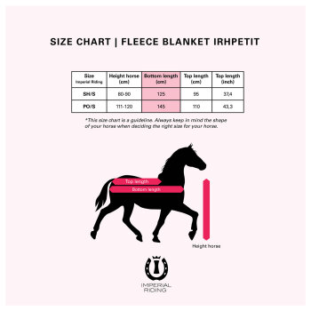 Imperial Riding Abschwitzdecke IRH PETIT lovefetti dark