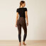Ariat Damen Winter Reithose TRI FACTOR VIVACITY HEAT HalfGrip mole