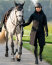 ea.St Damen Weste LONG PERFORMANCE N black