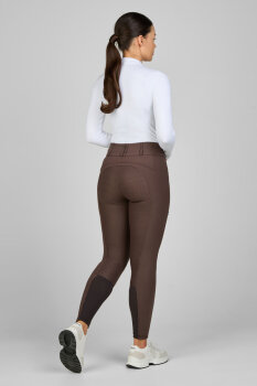 Pikeur Damen Reithose CANDELA GR Ganzbesatz trüffel