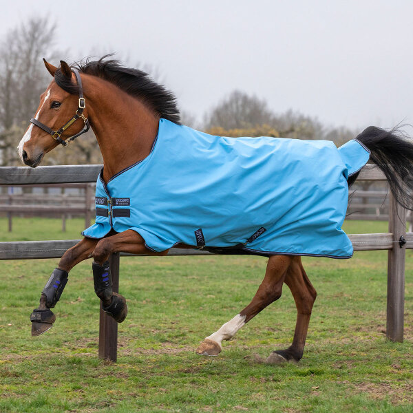 Horseware Weidedecke AMIGO HERO 900 Lite 0g, capri/gunmetal/bluebell