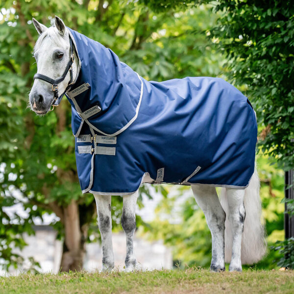 Horseware Weidedecke AMIGO RIPSTOP 900 PLUS 200g, navy/titanium grey