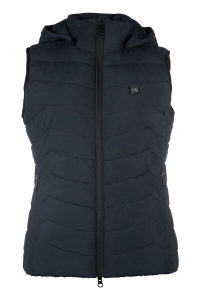 HKM Damen Heizweste HIGH TEMPERATURE STYLE dunkelblau