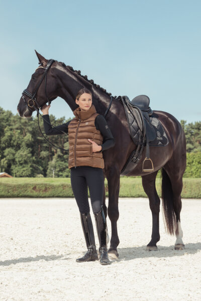 Eskadron Damen QUILT-WAISTCOAT (Heritage2024) almond