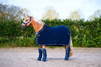 Bucas Transportgamaschen Show-Line, navy/grey COB