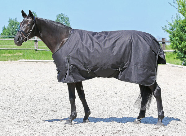 Euroriding Outdoor Decke TALLINN 1200D 100g, schwarz