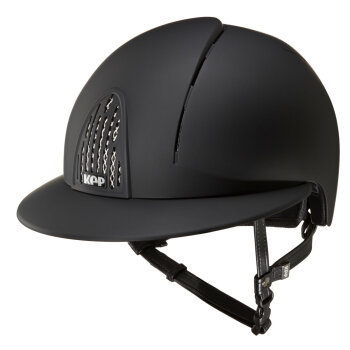 Kep Reithelm Cromo smart, black, Polo Visor, Size M <58