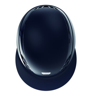 ABUS Pikeur Reithelm AirLuxe PURE Long Visor, midnight blue M (55-58cm)