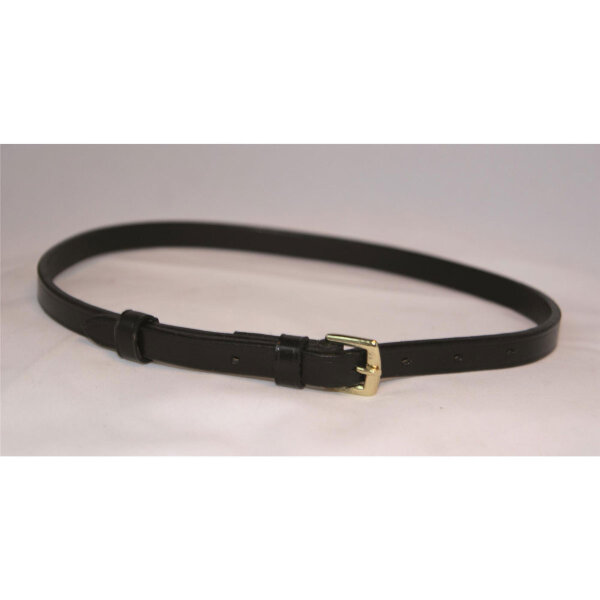 Hans Melzer Sperrriemen, schwarz/messing Cob